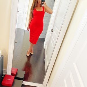 Aritzia Babaton Midi Dress